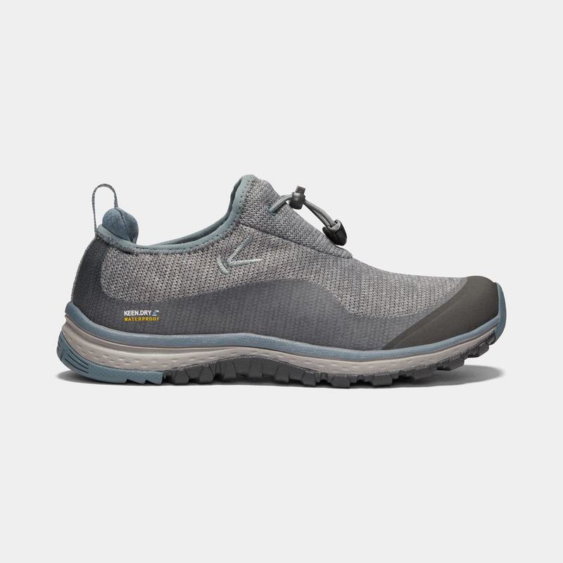 Keen Terra Moc Waterproof Womens Hiking Shoes Grey Online NZ (9312-WQAVH)